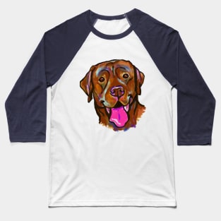 The Happy Chocolate Lab Love of my Life Baseball T-Shirt